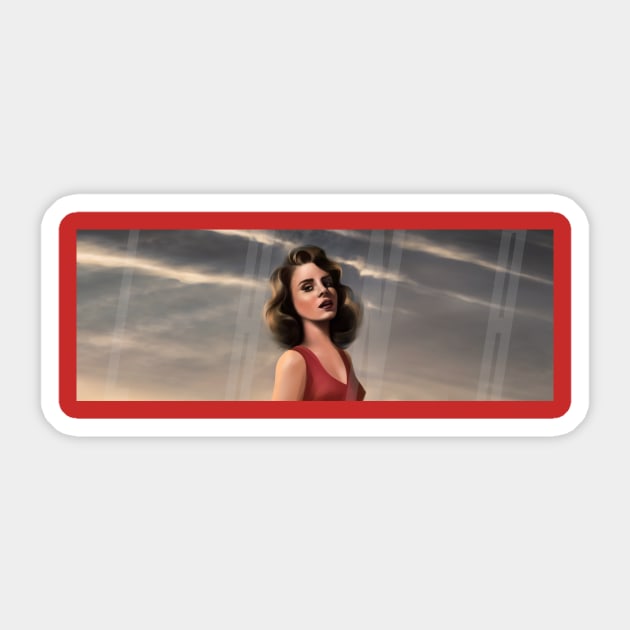 Lana Del Rey Sticker by MadToys